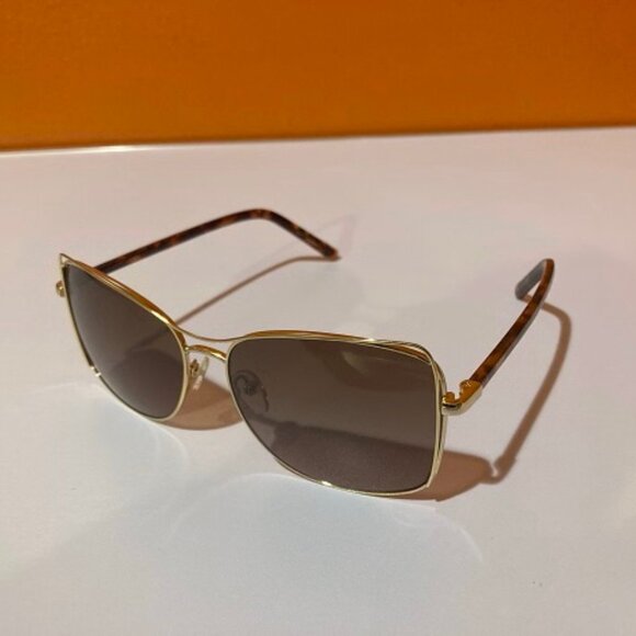 Christian Siriano Women's Shades SunGlasses Tortise Gold - Picture 2 of 9